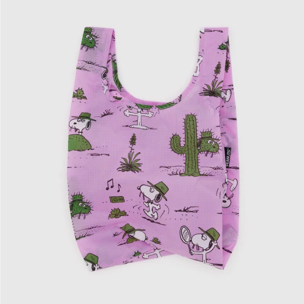 NWT Baby Baggu - Peanuts - Pink Spike